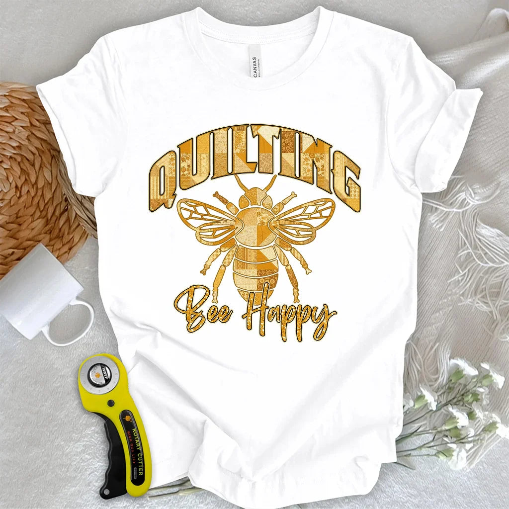 Quilting Bee Happy T-shirt