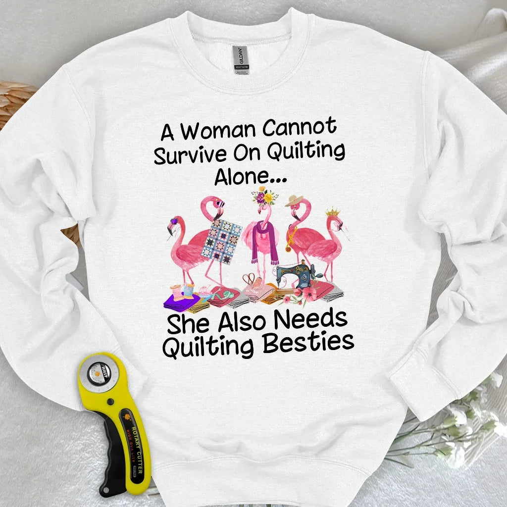 Quilting Besties Sweatshirt