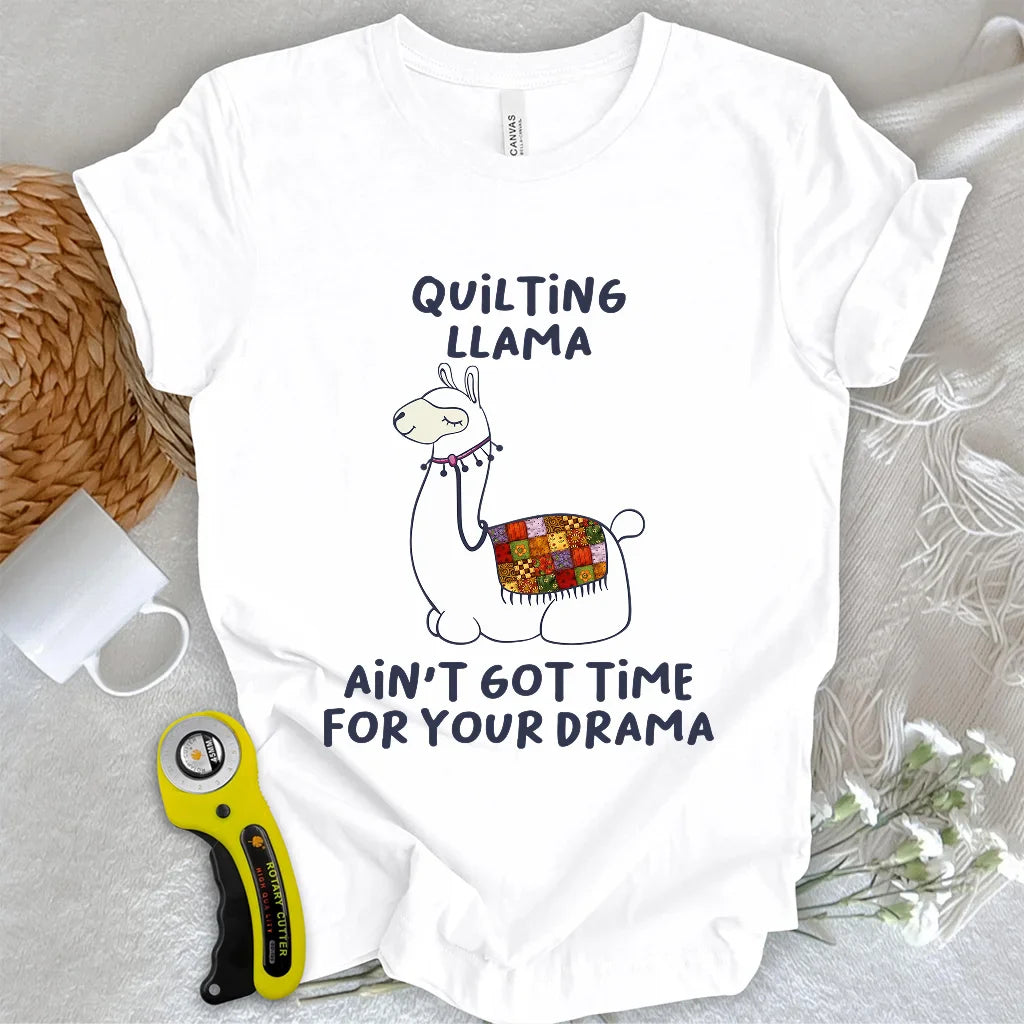 Quilting LLama T-shirt