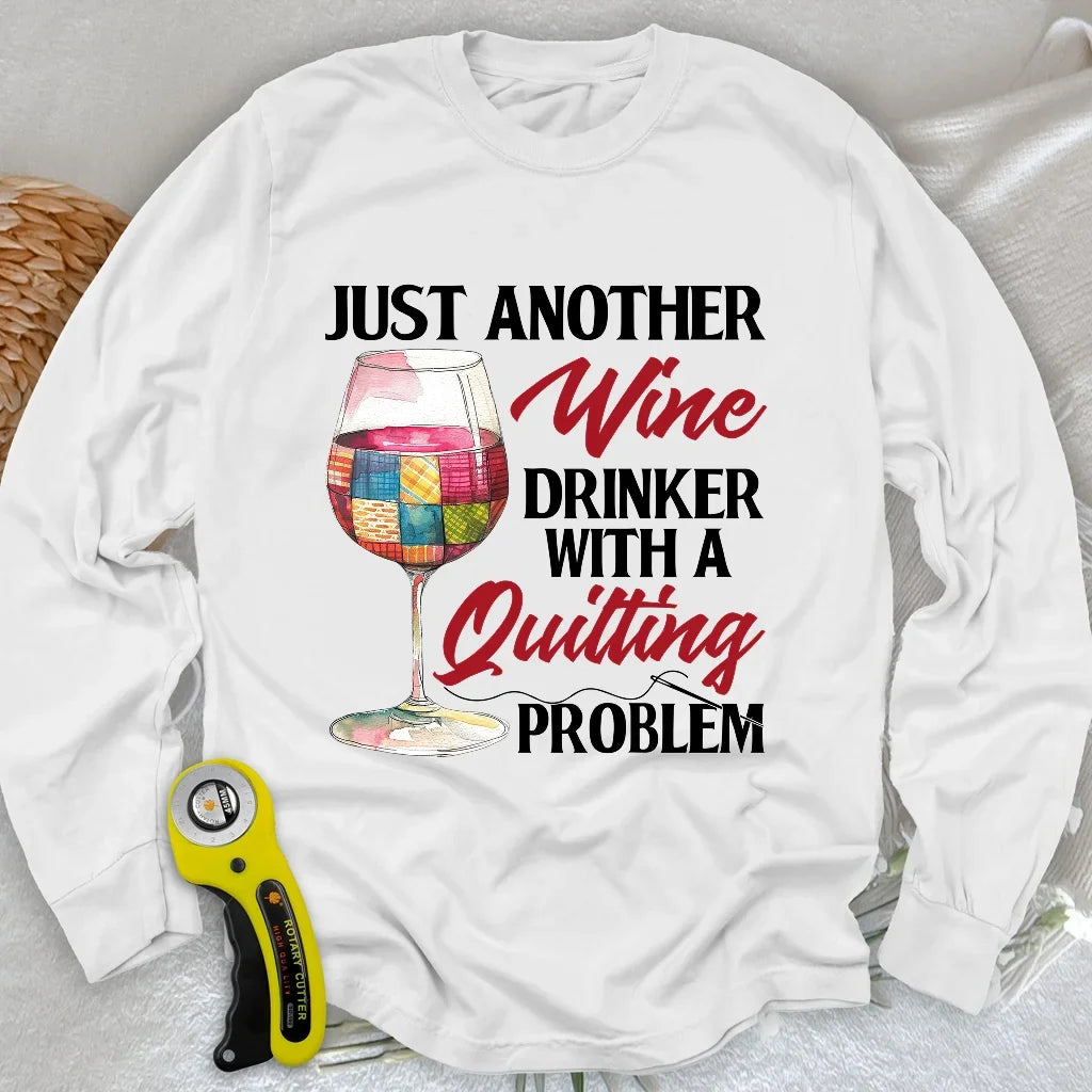 Quilting Problem Long Sleeve T-shirt