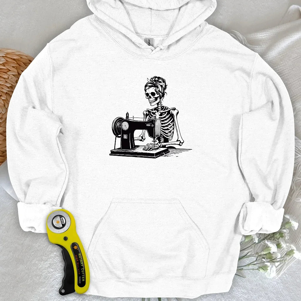 Quilting Skeleton Hoodie