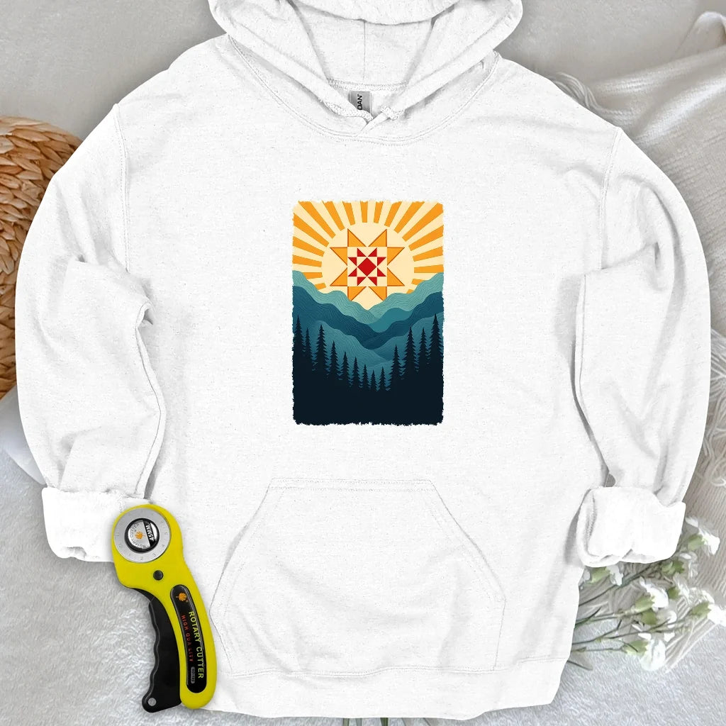 Quilting Sun Hoodie