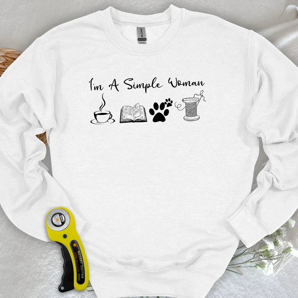 Quilting Woman Sweatshirt