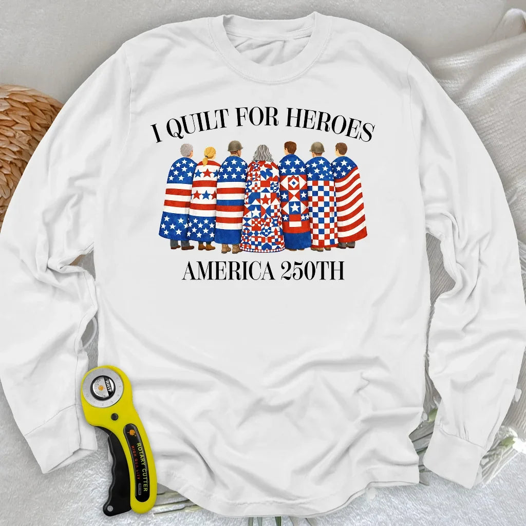 Quilts of Honor Long Sleeve T-shirt