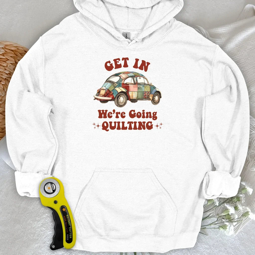 Quilty Road Trip Bug Hoodie
