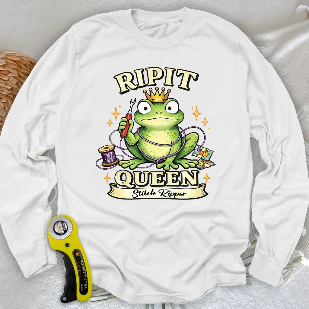 RIPIT Queen Long Sleeve T-shirt