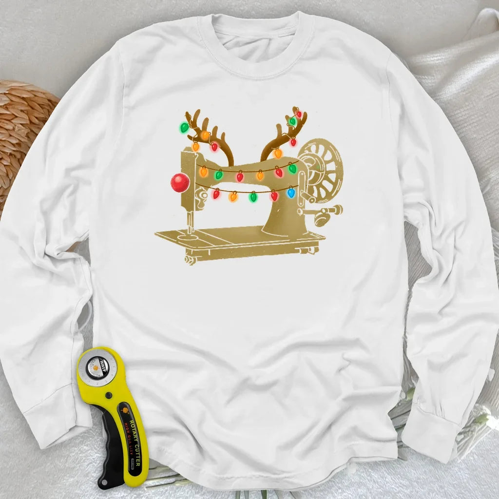 Reindeer Stitches Long Sleeve T-shirt