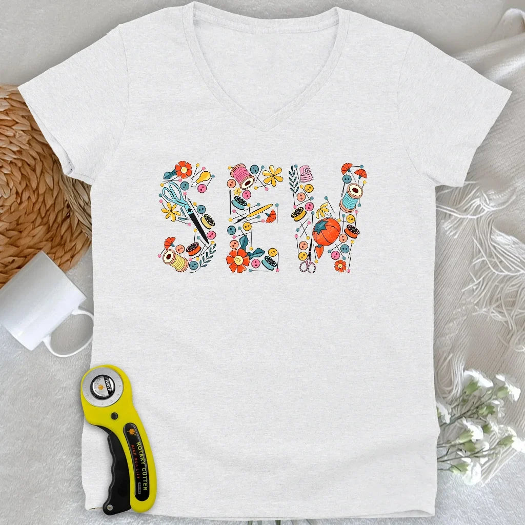 SEW Lady V-neck