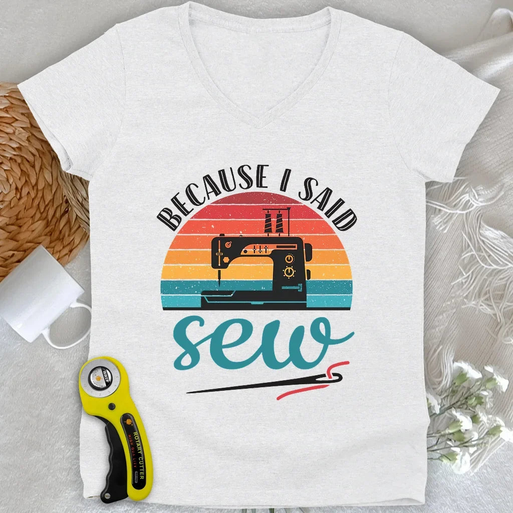 Said Sew Lady V-neck