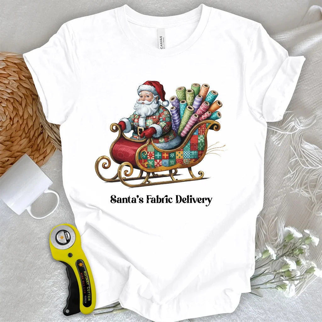 Santa’s Fabric Delivery T-shirt