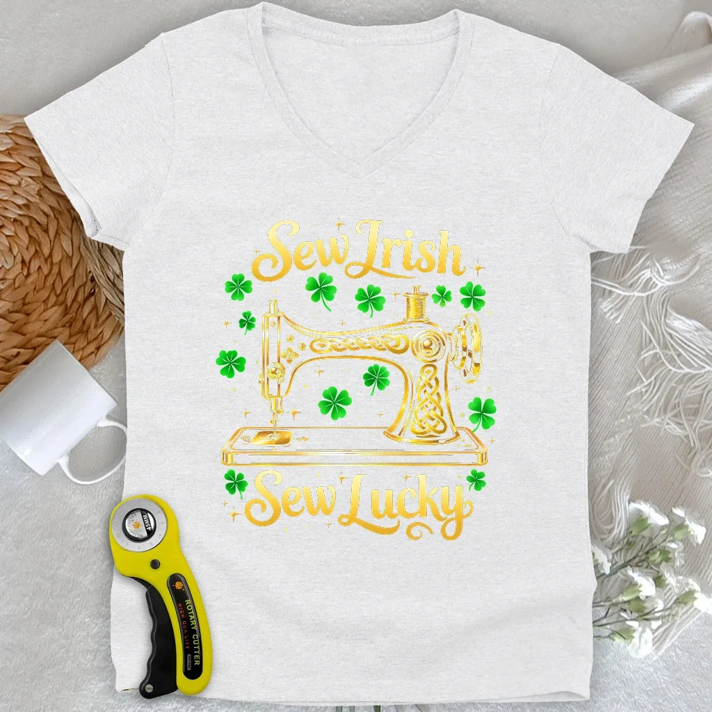 Sew Lucky Lady V-neck