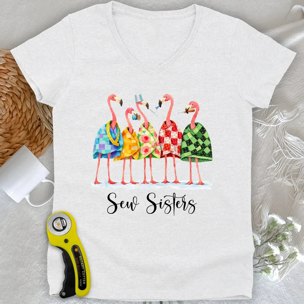 Sew Sisters Lady V-neck