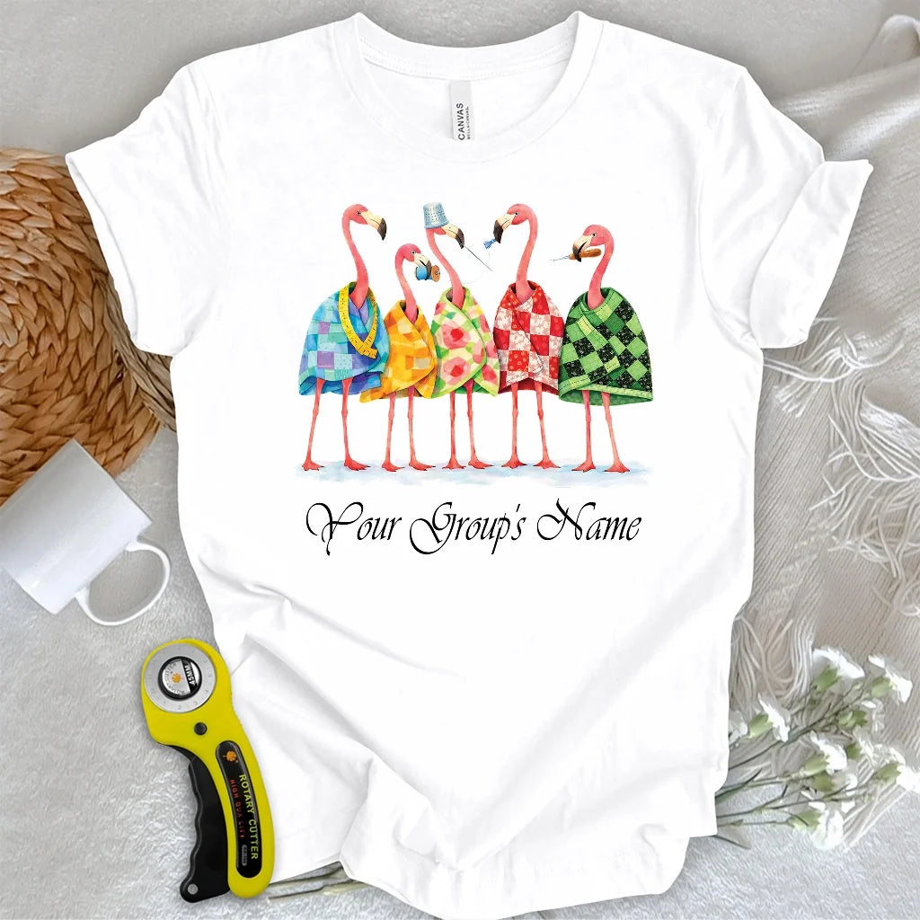 "Custom Name" Sew Sisters T-shirt