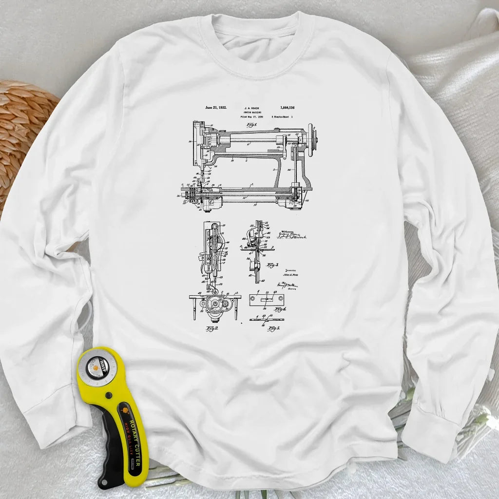 Sewing Pattern Long Sleeve T-shirt