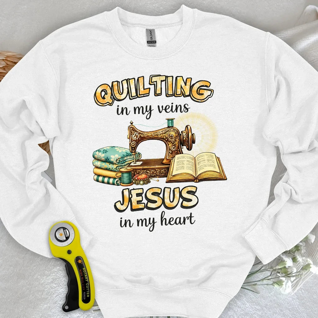 Sewn With Jesus Sweatshirt