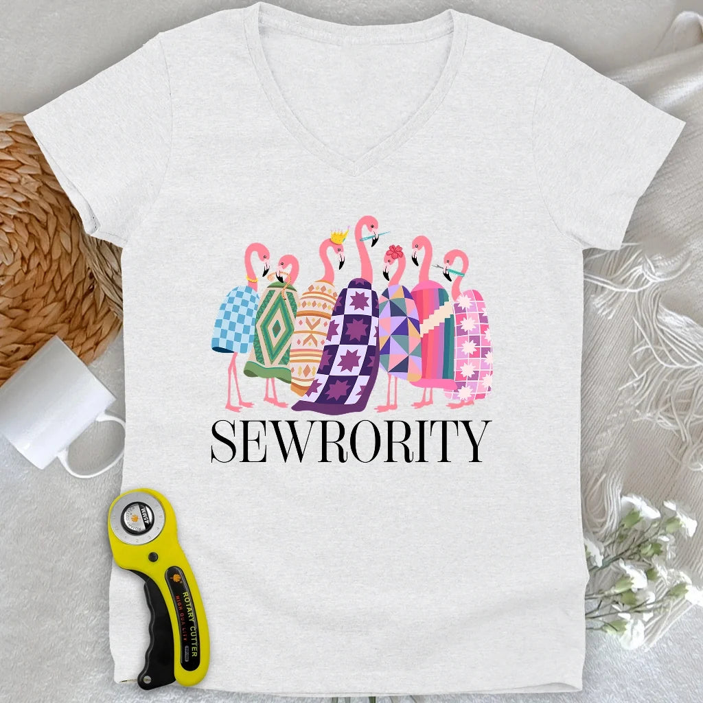Sewrority Sisters Lady V-neck