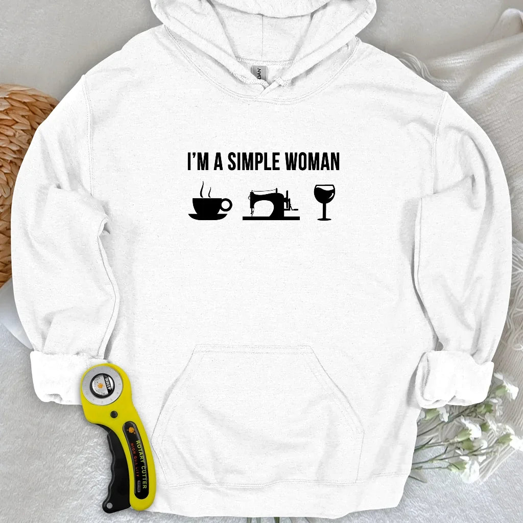 Simply Sip and Sew Hoodie