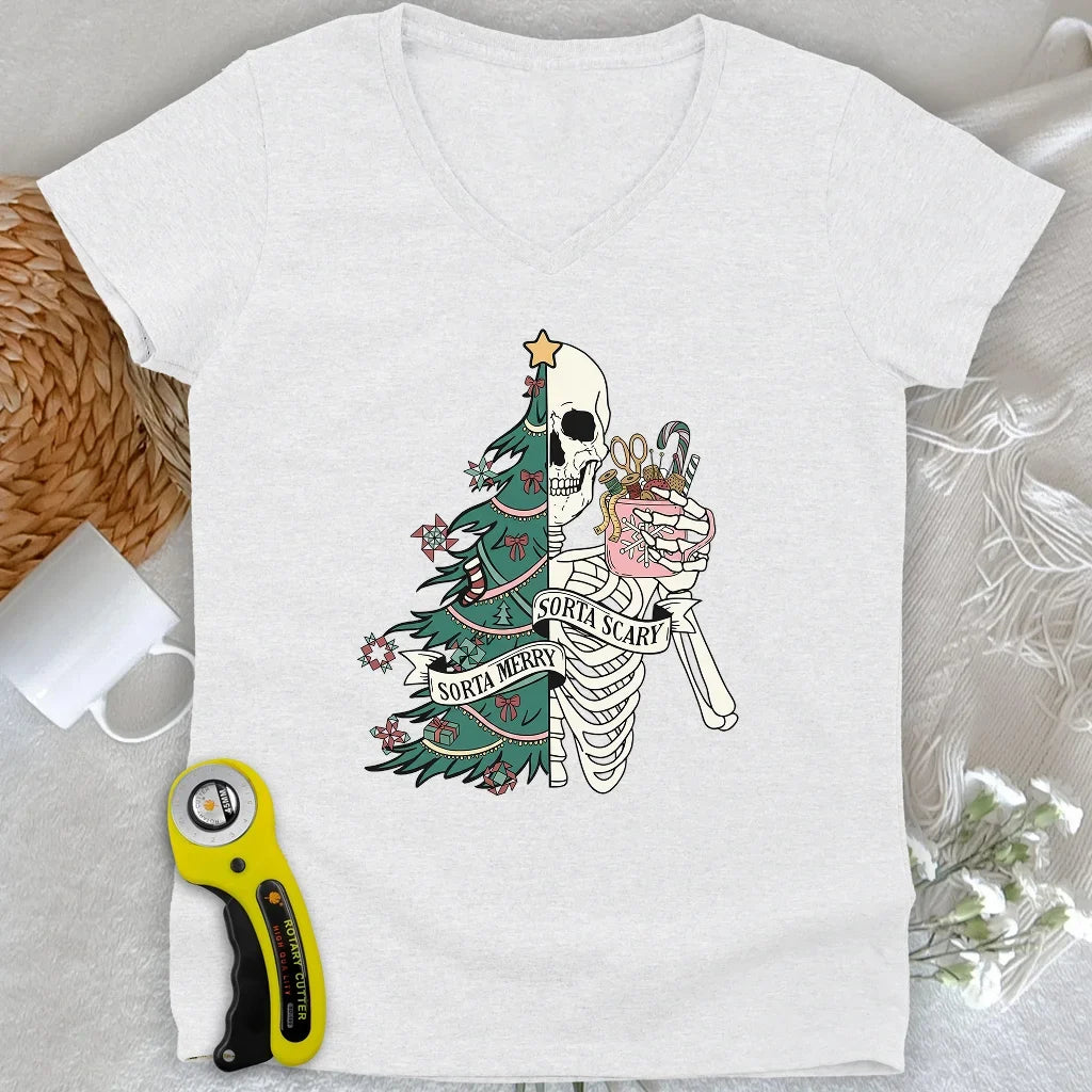 Sorta Merry Lady V-neck