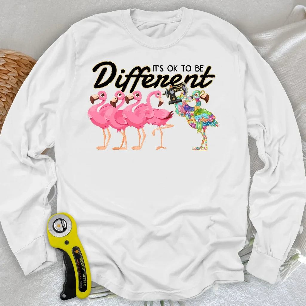 Stand Out Flamingo Long Sleeve T-shirt