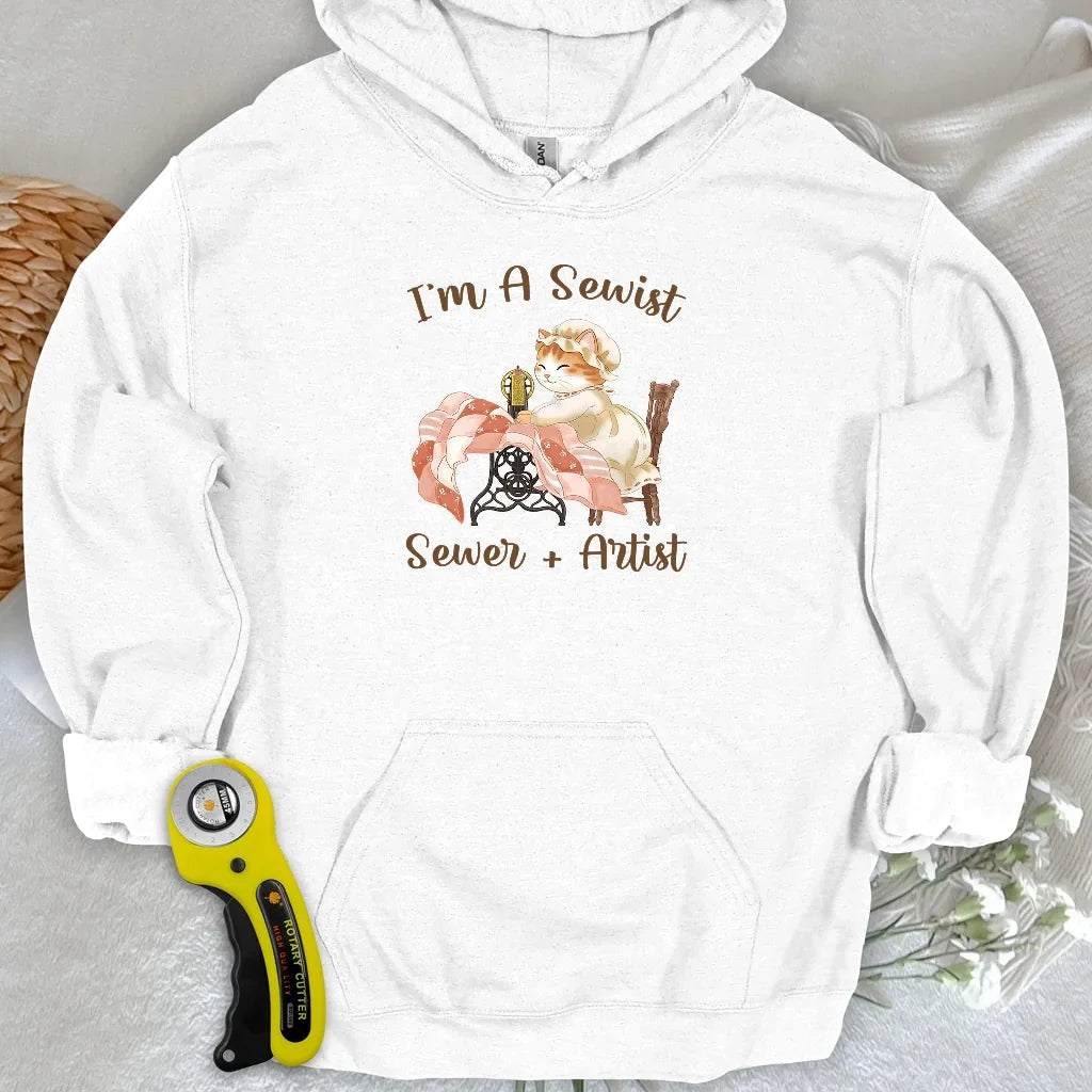 Stitching Serenity Hoodie