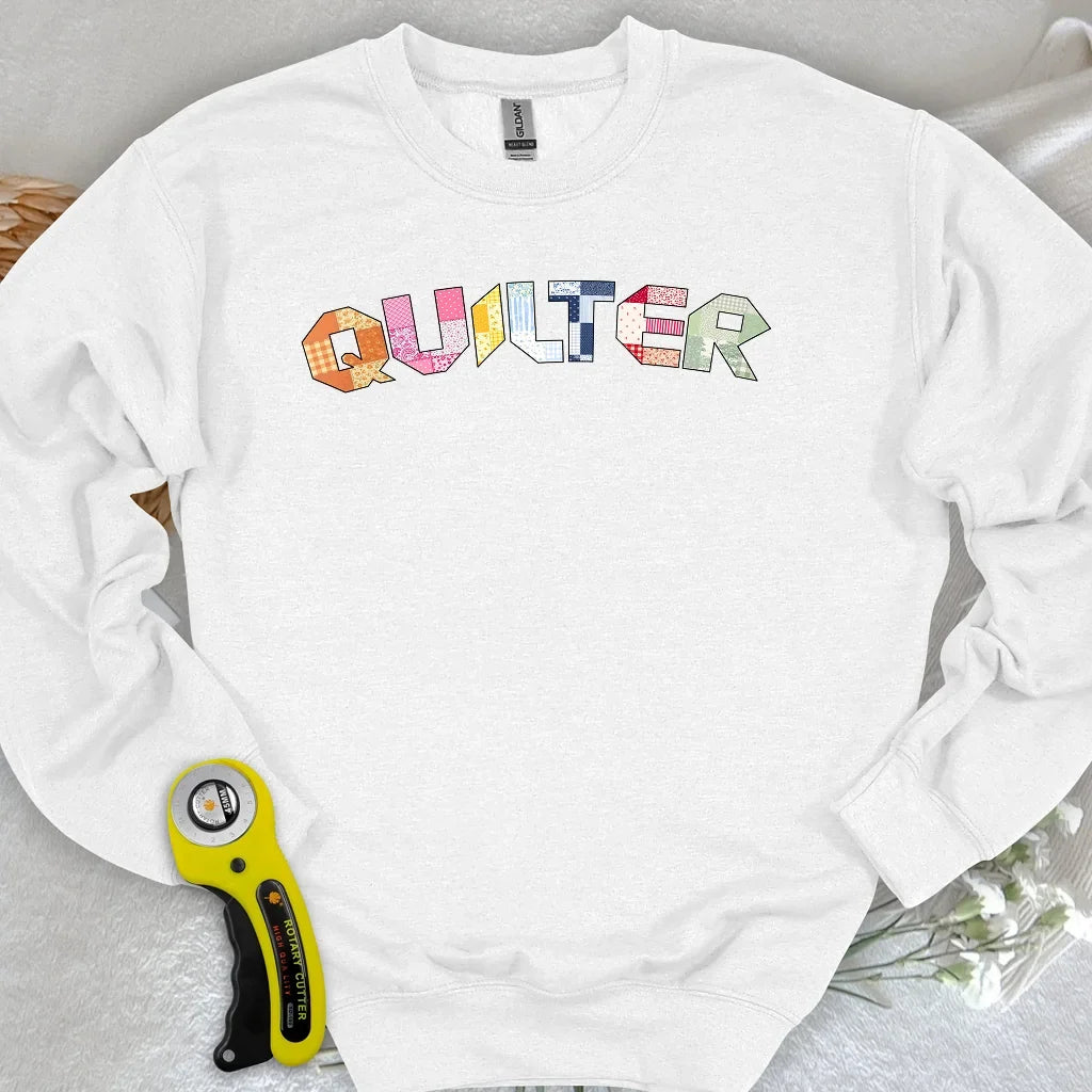 The Quilter's Studio Sampler Sweatshirt