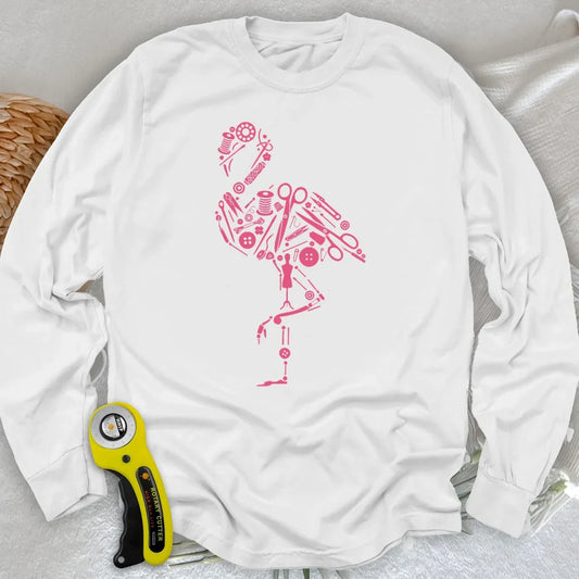 The Tailor's Flamingo Long Sleeve T-shirt