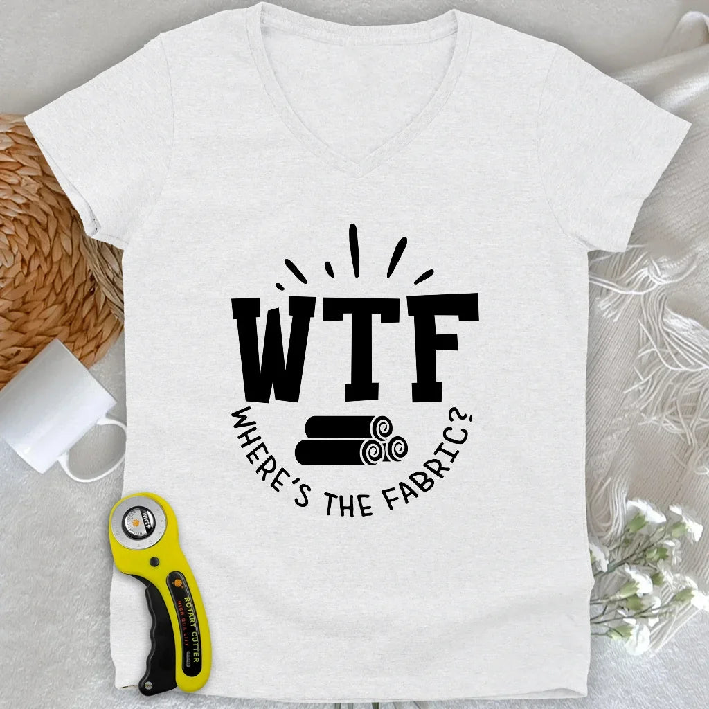 WTF Lady V-neck