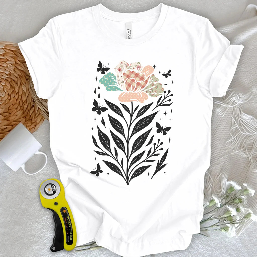Patchwork Bloom T-shirt